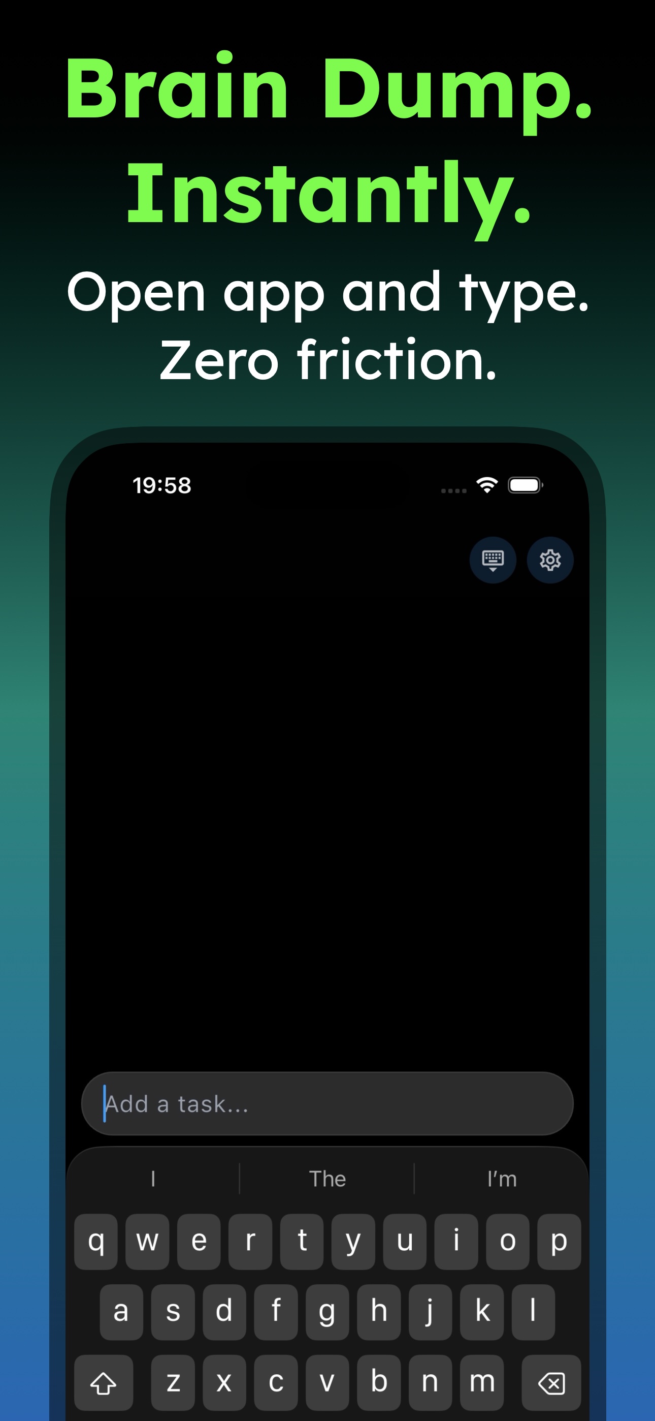ADHD Organizer: BlipTask Screenshot 1