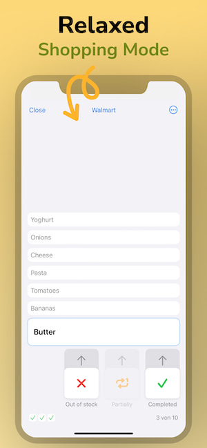 Shopping list - Olivius Screenshot 3